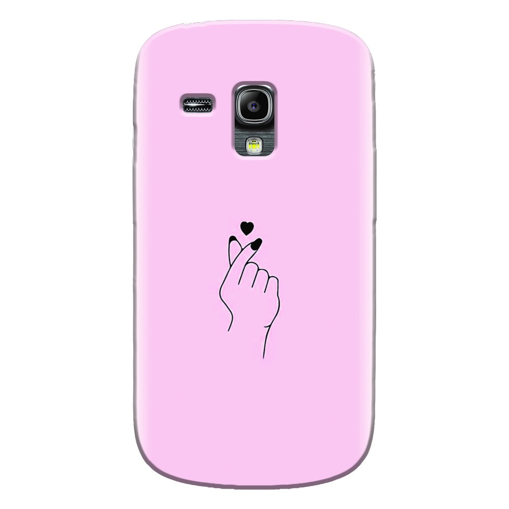 Husa silicon pentru Samsung Galaxy S3 Mini, Simple Love