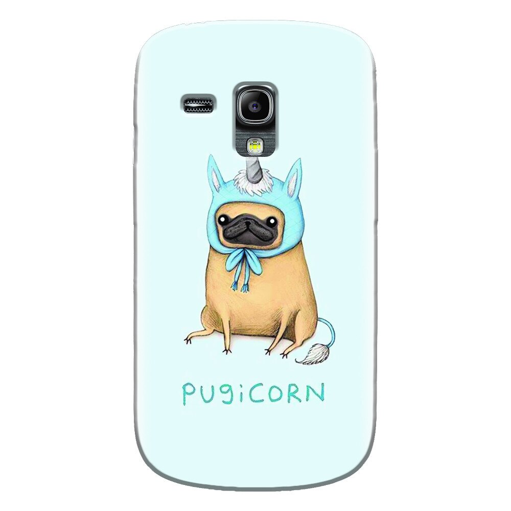 Husa silicon pentru Samsung Galaxy S3 Mini, Pugicorn