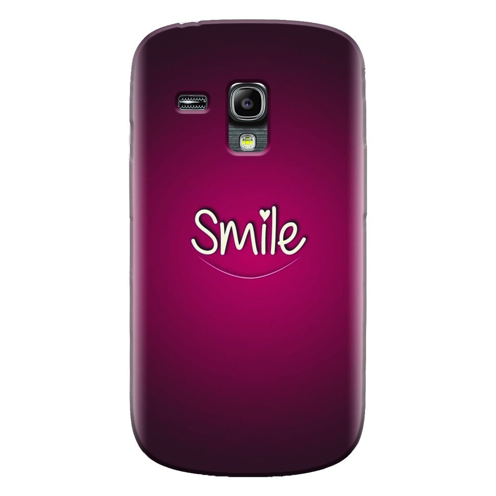 Husa silicon pentru Samsung Galaxy S3 Mini, Smile Love