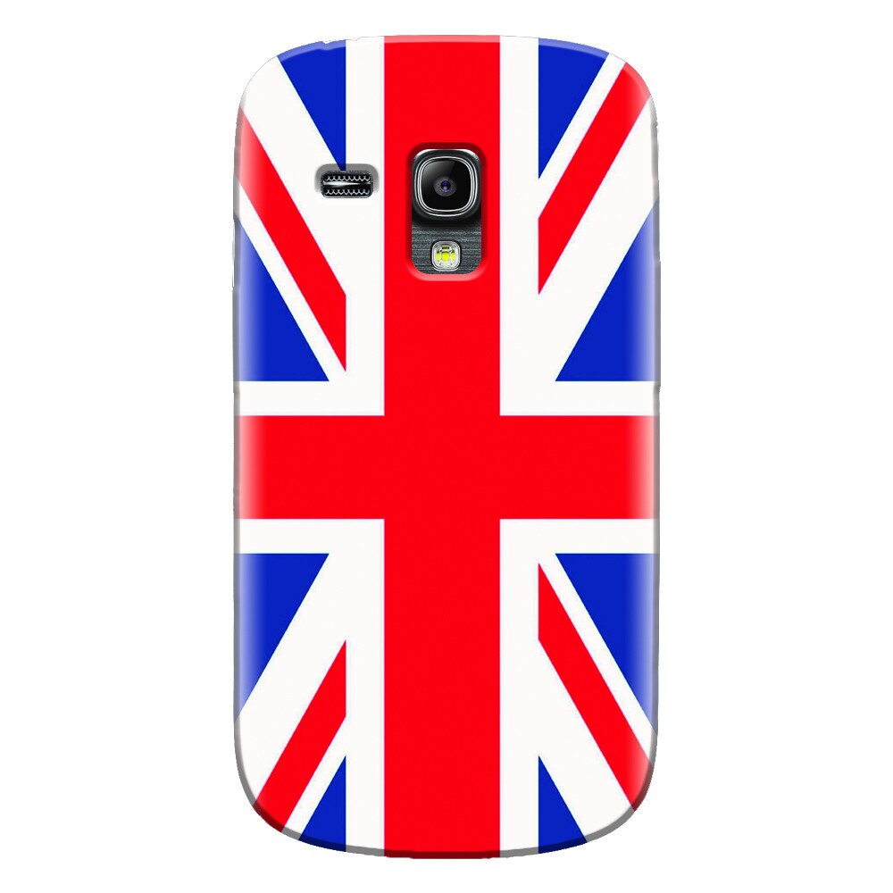 Husa silicon pentru Samsung Galaxy S3 Mini, UK Flag Illustration