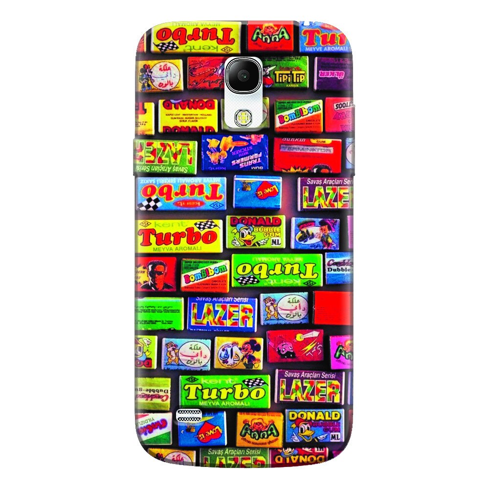 Husa silicon pentru Samsung Galaxy S4 Mini, Chewing Gum Turbo