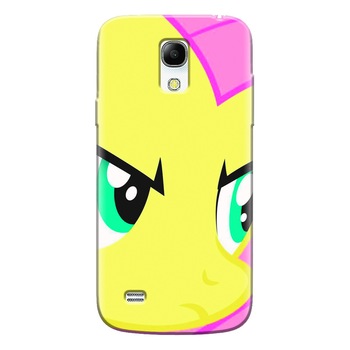 Husa silicon pentru Samsung Galaxy S4 Mini, Close Up Fluttershy My Little Pony Friendship Is Magic Husa silicon pentru Samsung Galaxy S4 Mini, Close Up Fluttershy My Little Pony Friendship Is Magic