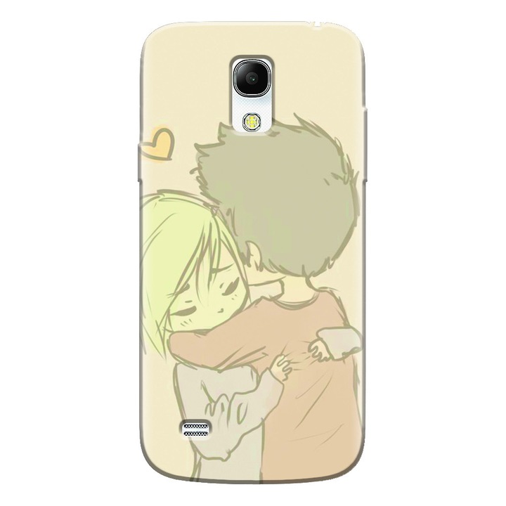 Силиконов калъф за Samsung Galaxy S4 Mini, Couple Hug