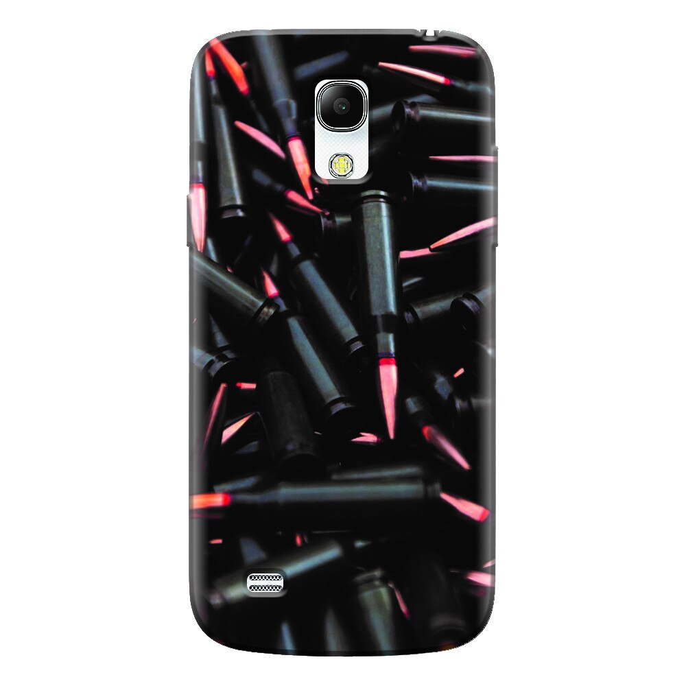 Husa silicon pentru Samsung Galaxy S4 Mini, Ammunition Bullets