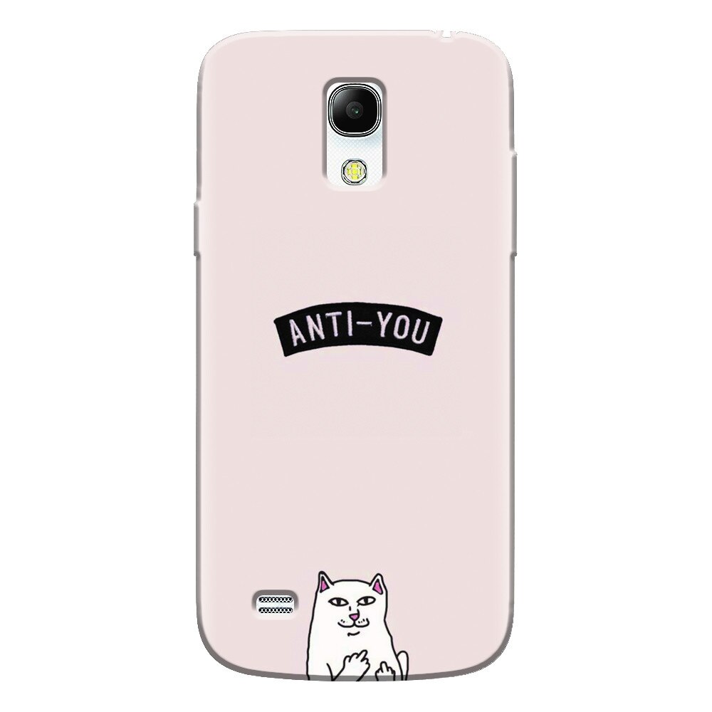 Husa silicon pentru Samsung Galaxy S4 Mini, Anti You