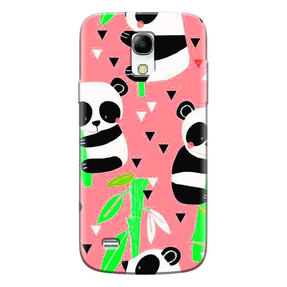 Husa silicon pentru Samsung Galaxy S4 Mini, Baby Panda 001