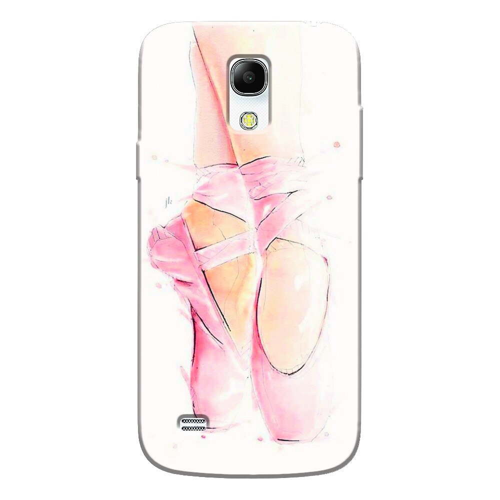 Husa silicon pentru Samsung Galaxy S4 Mini, Balet