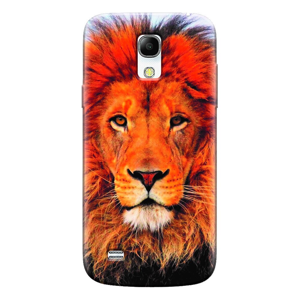 Husa silicon pentru Samsung Galaxy S4 Mini, Colorful Lion4