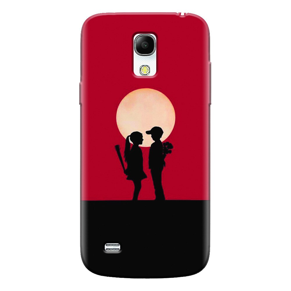 Husa silicon pentru Samsung Galaxy S4 Mini, Boy Girl Love Story