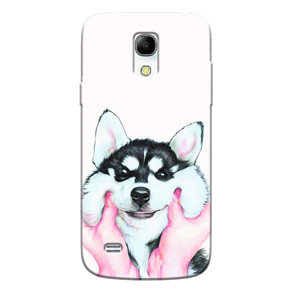 Husa silicon pentru Samsung Galaxy S4 Mini, Cute Dog 1.
