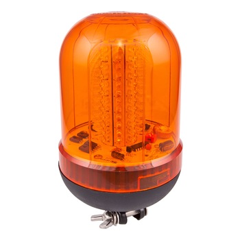 Girofar stroboscopic galben cu fixare DIN 100LED - 12/24V Girofar stroboscopic galben cu fixare DIN 100LED - 12/24V