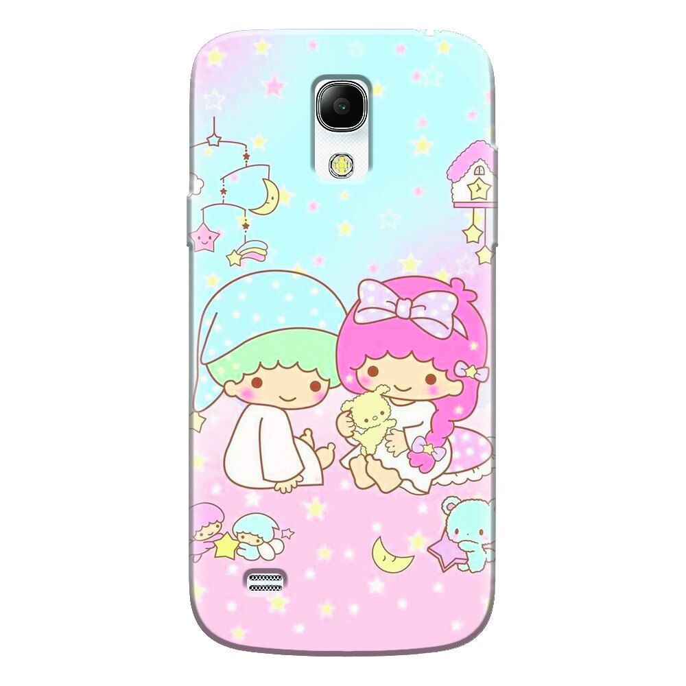 Husa silicon pentru Samsung Galaxy S4 Mini, Little Twins