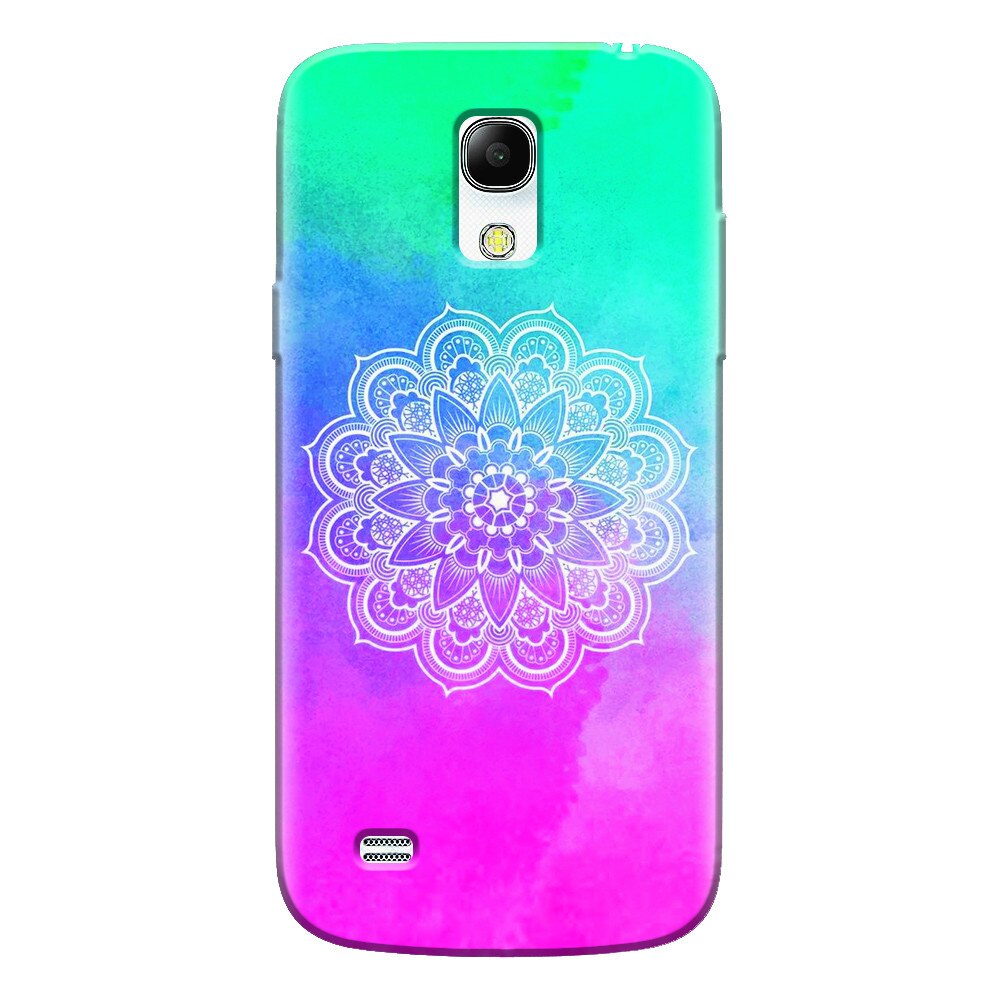 Husa silicon pentru Samsung Galaxy S4 Mini, Mandala