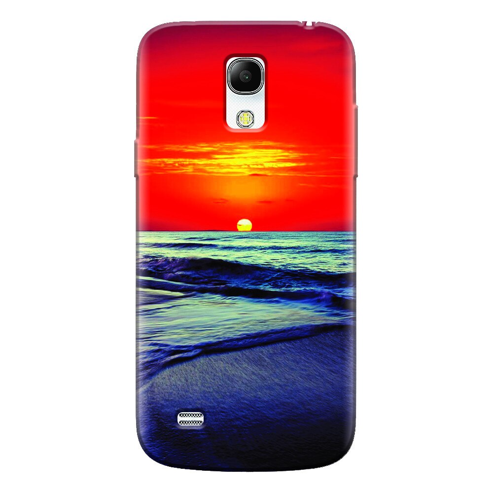 Husa silicon pentru Samsung Galaxy S4 Mini, Ocean Sunset