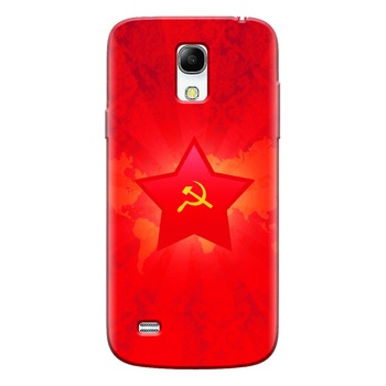 Husa silicon pentru Samsung Galaxy S4 Mini, Soviet Union Husa silicon pentru Samsung Galaxy S4 Mini, Soviet Union
