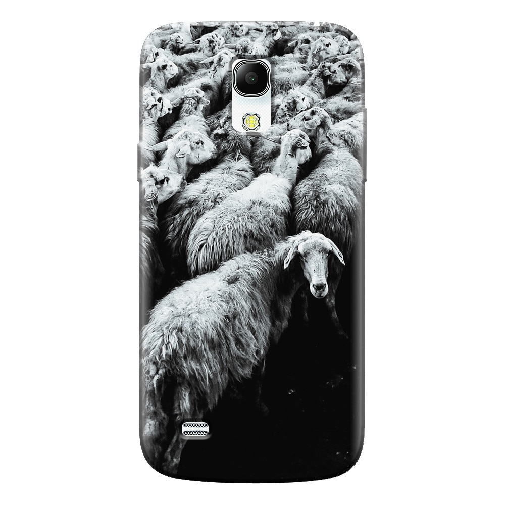 Husa silicon pentru Samsung Galaxy S4 Mini, Sheep
