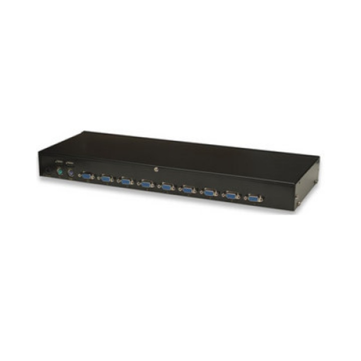 Intellinet 8-Port KVM kapcsoló Fekete (506441)