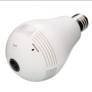 Bec cu camera de supraveghere IP Bec cu camera de supraveghere IP