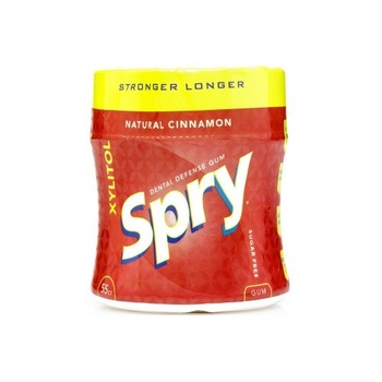 Guma de mestecat cu xylitol, Spry de la Xlear, fara zahar, 100% ingrediente naturale, aroma scortisoara (cinnamon), borcan 55 bucati Guma de mestecat cu xylitol, Spry de la Xlear, fara zahar, 100% ingrediente naturale, aroma scortisoara (cinnamon), borcan 55 bucati
