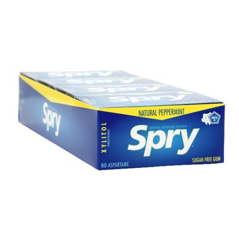 Set 20 folii x 10 gume de mestecat cu xylitol, Spry de la Xlear, fara zahar, 100% ingrediente naturale, aroma menta (peppermint) Set 20 folii x 10 gume de mestecat cu xylitol, Spry de la Xlear, fara zahar, 100% ingrediente naturale, aroma menta (peppermint)