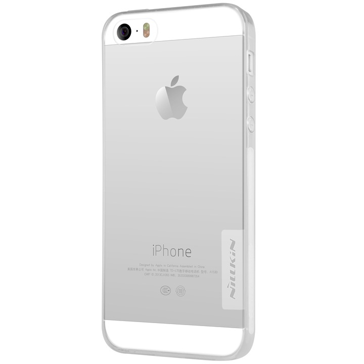Husa compatibila cu compatibil cu Apple iPhone 5S/SE Nillkin Originala Nature - White
