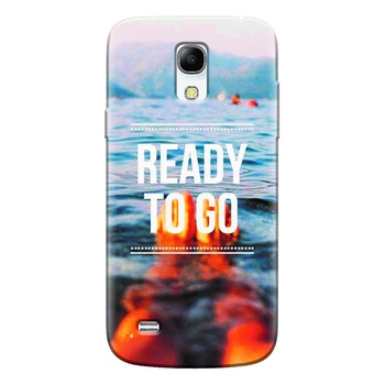 Husa silicon pentru Samsung Galaxy S4 Mini, Ready To Go Swimming Husa silicon pentru Samsung Galaxy S4 Mini, Ready To Go Swimming