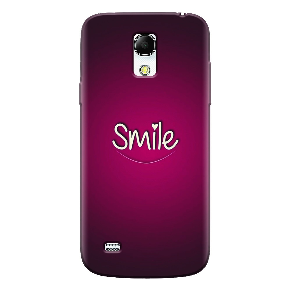 Husa silicon pentru Samsung Galaxy S4 Mini, Smile Love