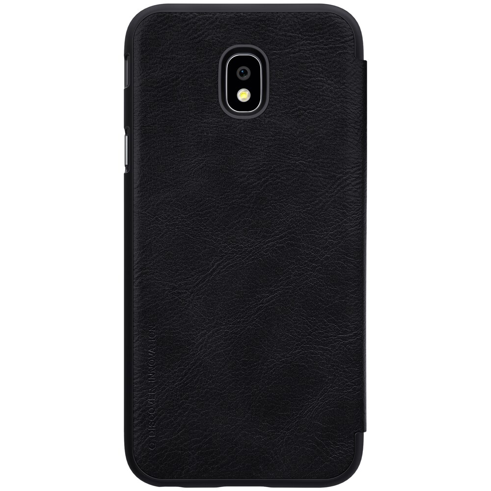 Husa Samsung Galaxy J3 (2017) Nillkin Originala Qin - Black