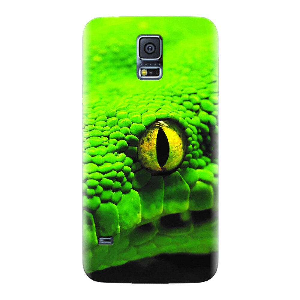 Husa silicon pentru Samsung Galaxy S5, Animal Eye