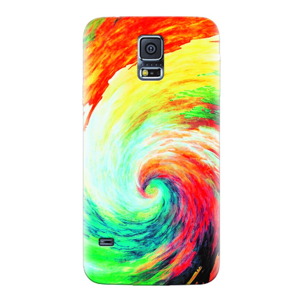 Husa silicon pentru Samsung Galaxy S5, Big Wave Painting
