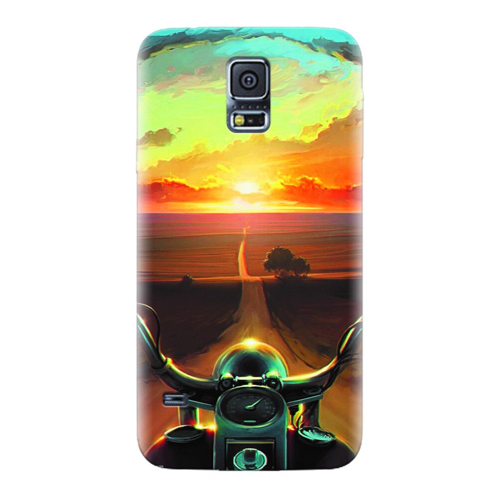 Husa silicon pentru Samsung Galaxy S5, Country Road