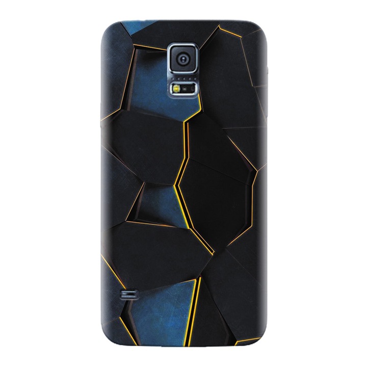 Husa silicon pentru Samsung Galaxy S5, Abstract Draw