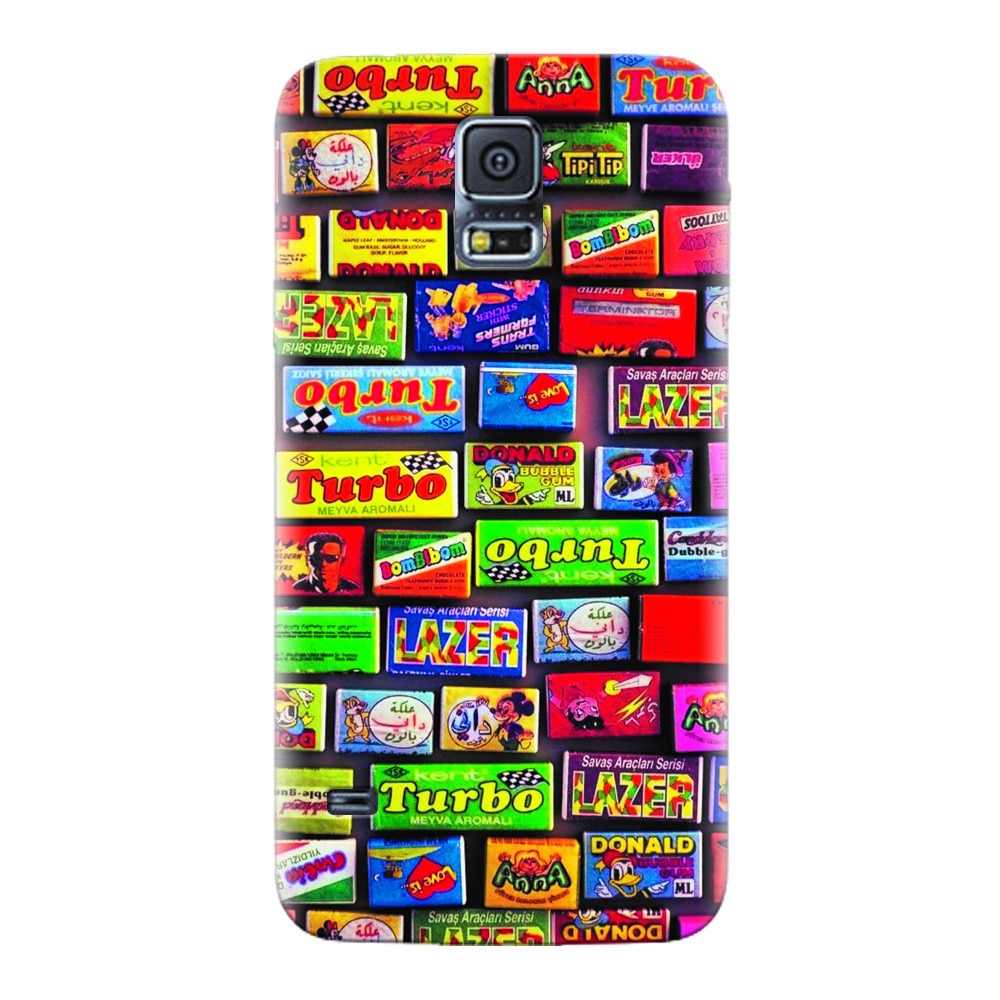 Husa silicon pentru Samsung Galaxy S5, Chewing Gum Turbo