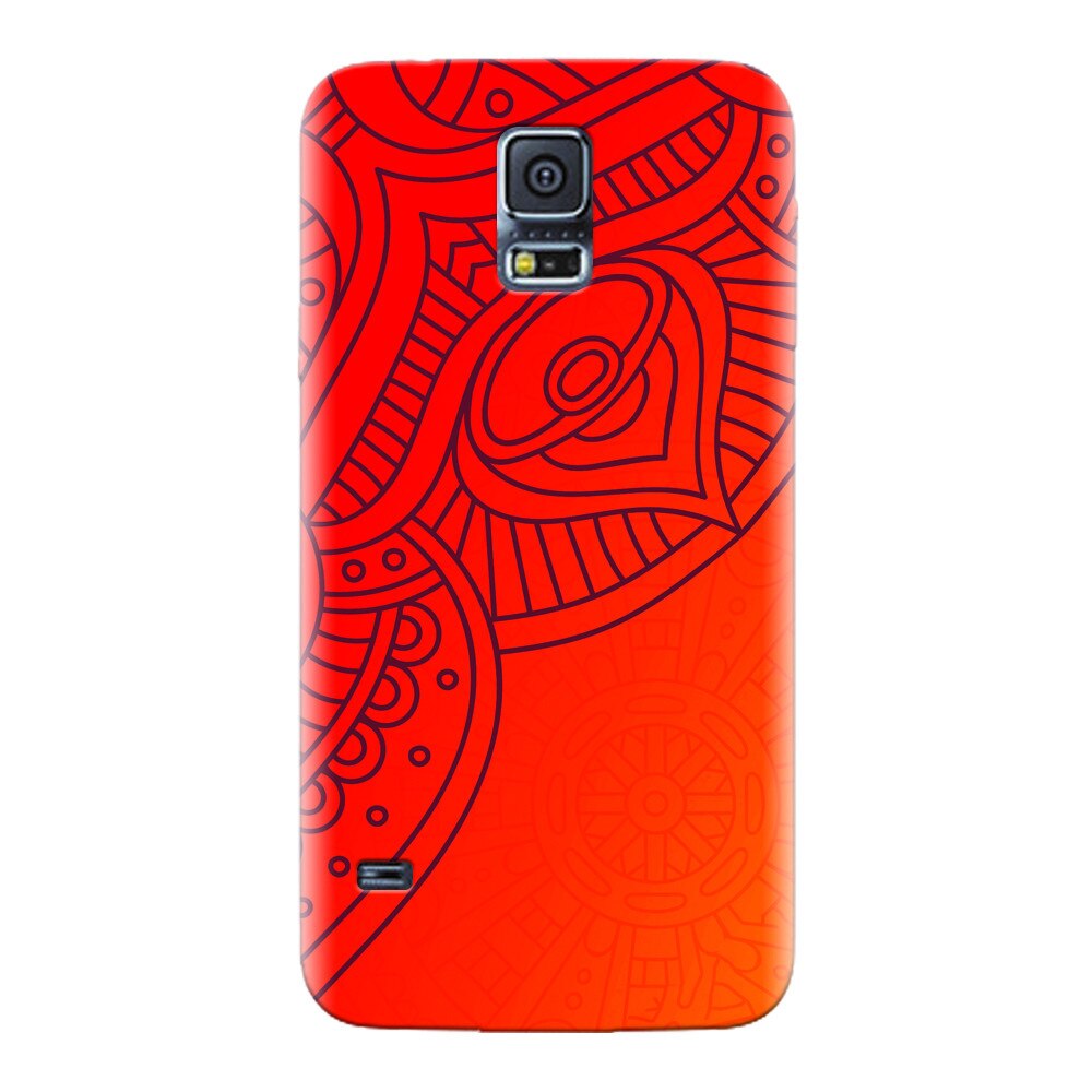 Husa silicon pentru Samsung Galaxy S5, Indian Design