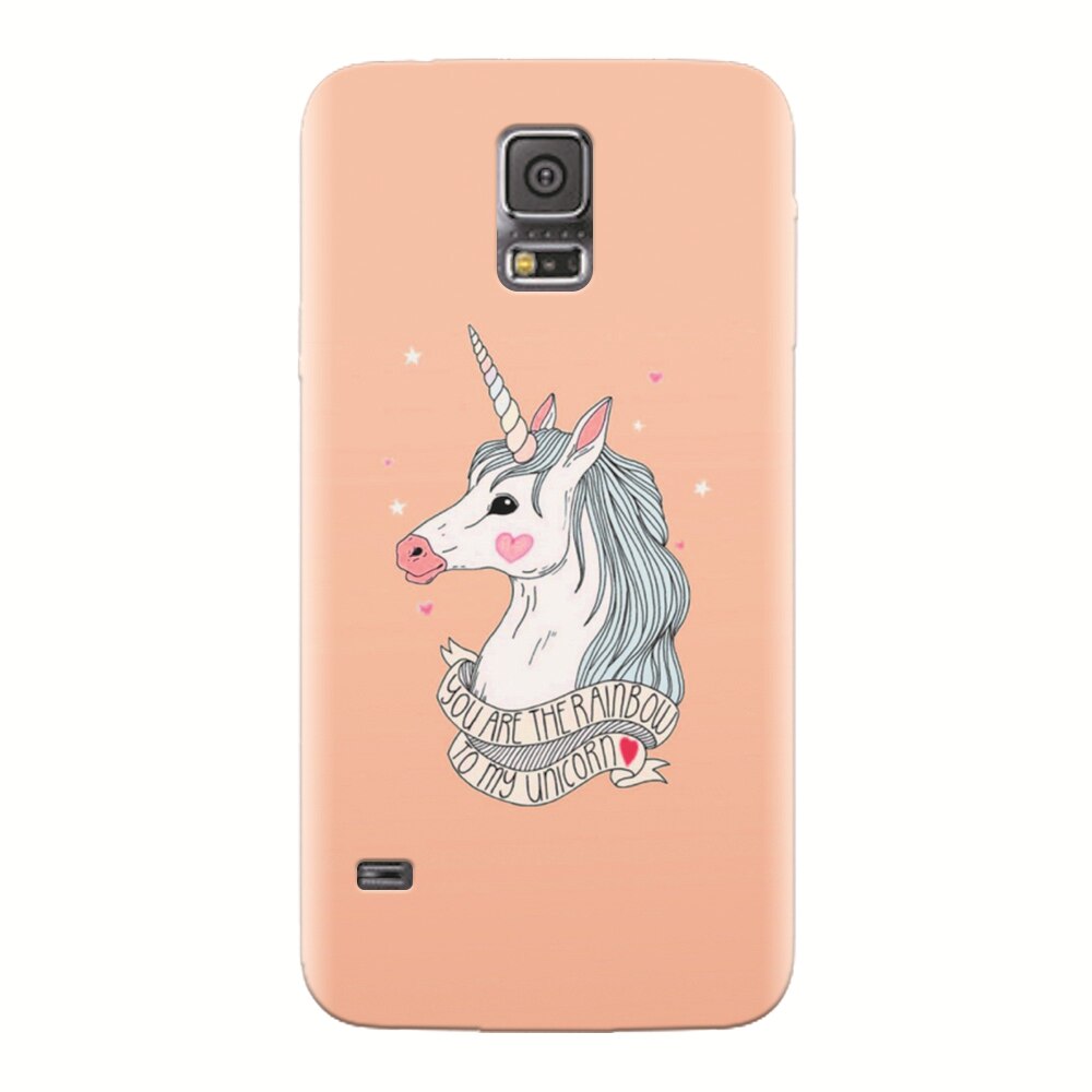 Husa silicon pentru Samsung Galaxy S5, Cute Rose Gold
