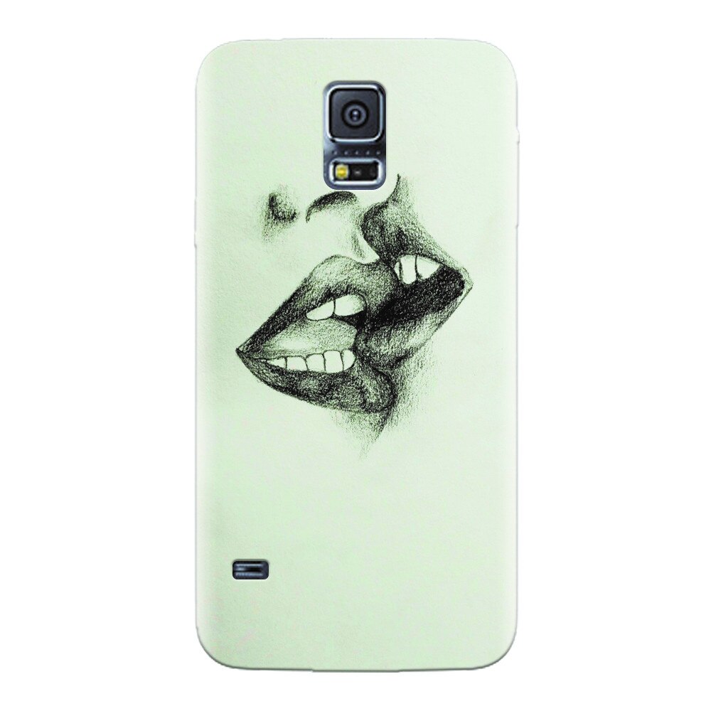 Husa silicon pentru Samsung Galaxy S5, Kiss