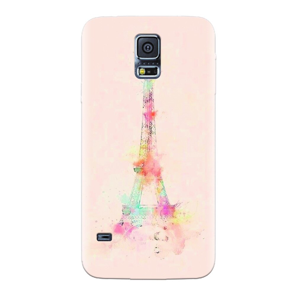 Husa silicon pentru Samsung Galaxy S5, Eiffel Tower 001