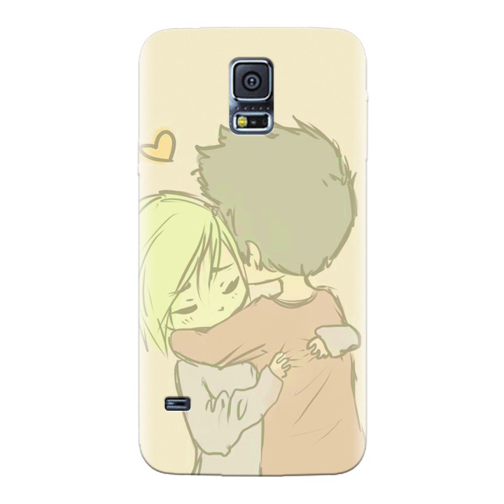 Силиконов калъф за Samsung Galaxy S5, Couple Hug
