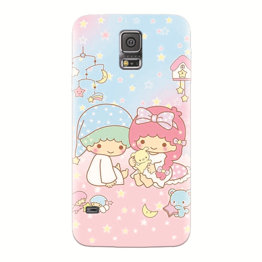 Husa silicon pentru Samsung Galaxy S5, Little Twins