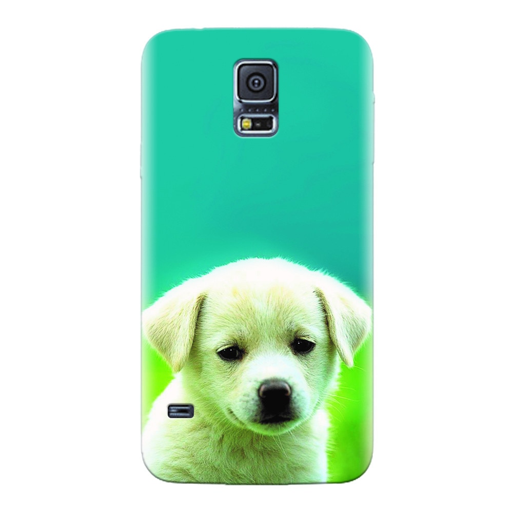 Husa silicon pentru Samsung Galaxy S5, Puppy Style