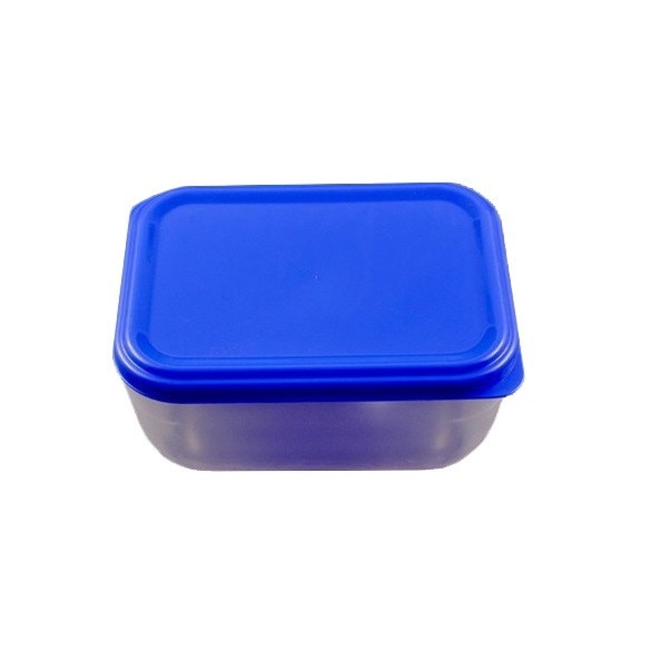 Cutie plastic pentru depozitare alimente, Bradu, recipient cu capac,caserola transparenta 1.5 l