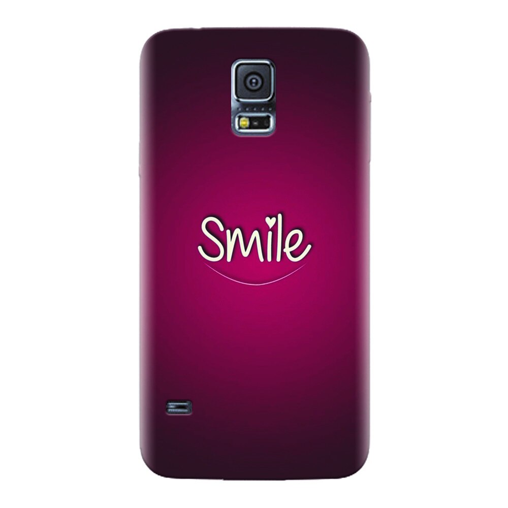 Husa silicon pentru Samsung Galaxy S5, Smile Love