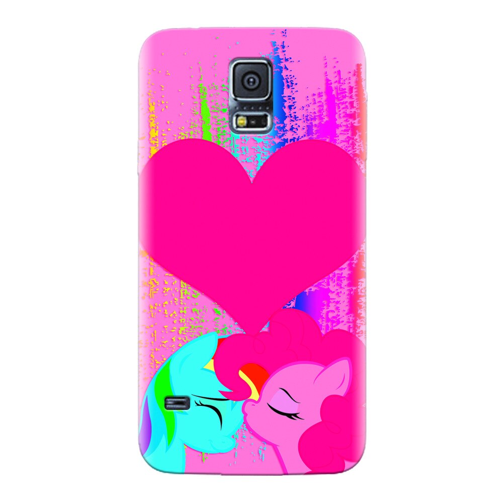 Husa silicon pentru Samsung Galaxy S5, Pinkie Kiss