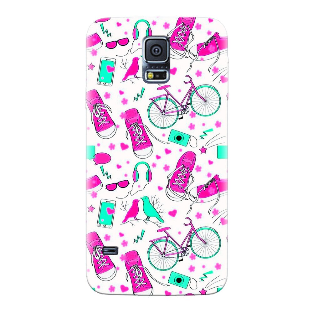 Husa silicon pentru Samsung Galaxy S5, Travel