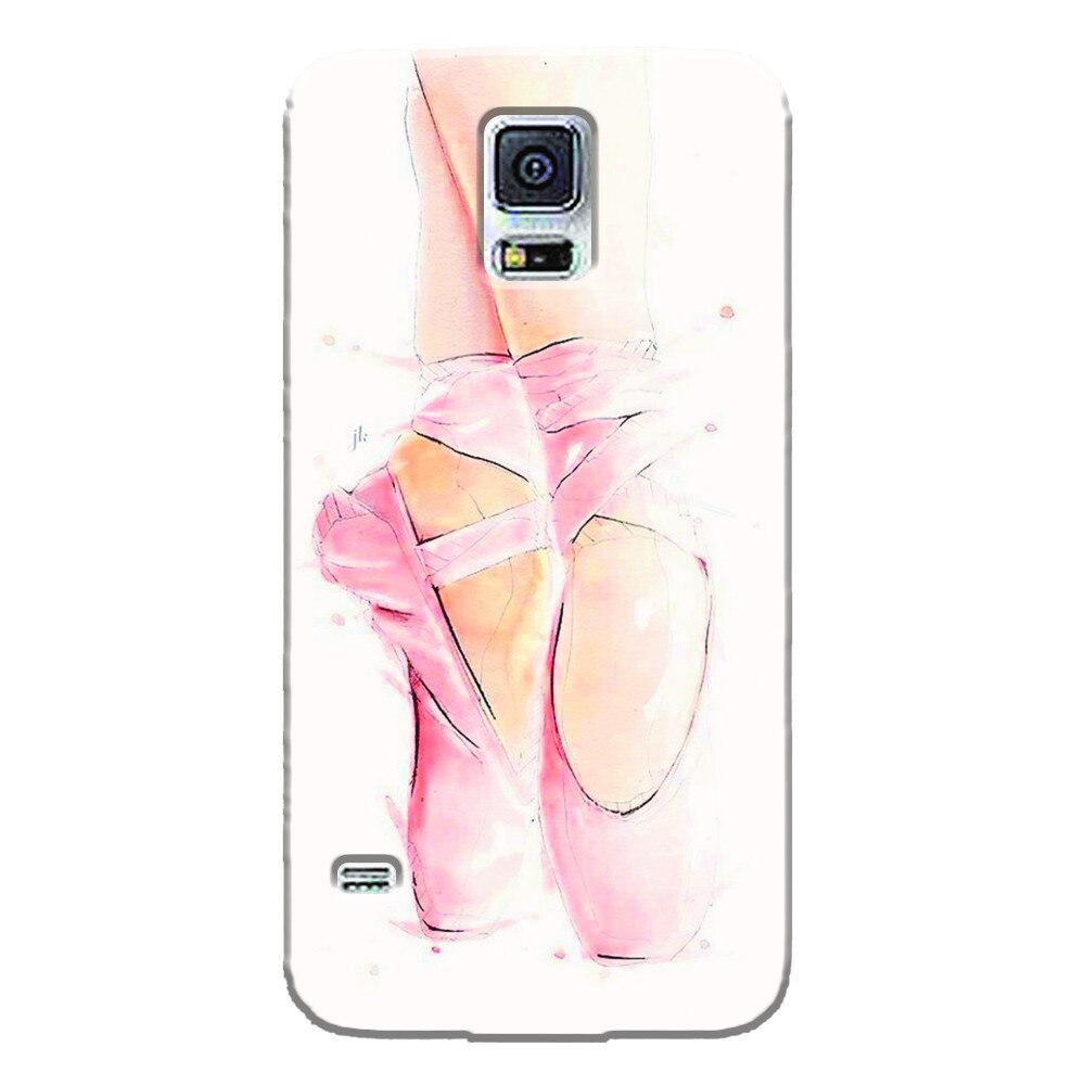 Husa silicon pentru Samsung Galaxy S5 Mini, Balet