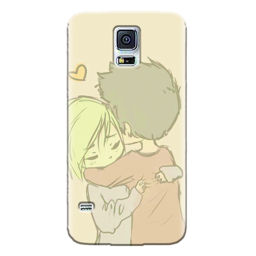 Husa silicon pentru Samsung Galaxy S5 Mini, Couple Hug