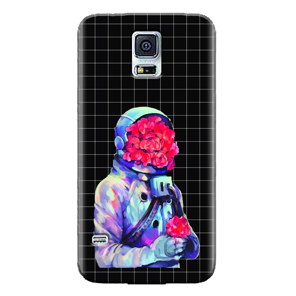 Husa silicon pentru Samsung Galaxy S5 Mini, Astronaut Love