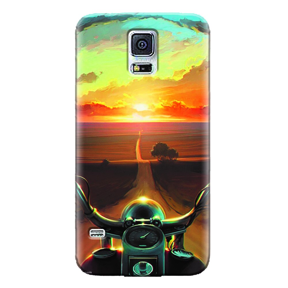 Husa silicon pentru Samsung Galaxy S5 Mini, Country Road