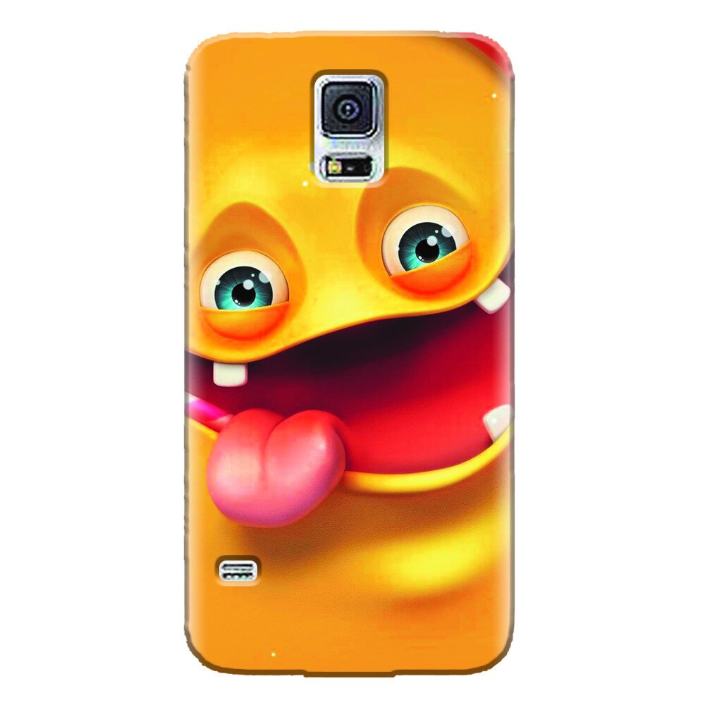 Husa silicon pentru Samsung Galaxy S5 Mini, Cute Monster