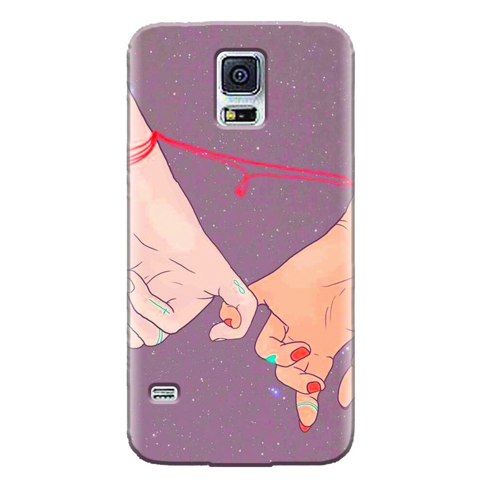 Husa silicon pentru Samsung Galaxy S5 Mini, Infinit Love